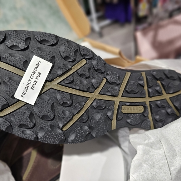 Trukka Brown Waterproof High Boot Men's shoes size 11 D definitions 11W - Picture 3 of 9